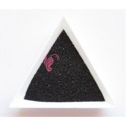 Nisip fin pentru unghii 10g Negru NSP011